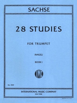 Ernst Sachse, 28 Studi Vol. 1 (Nagel) Trumpet