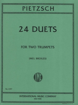 H. Pietzsch, 24 Duetti (Mel Broiles) 2 Trumpets