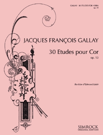 30 Etudes pour cor