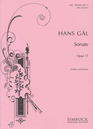 Sonate op. 17 fr Violine und Klavier