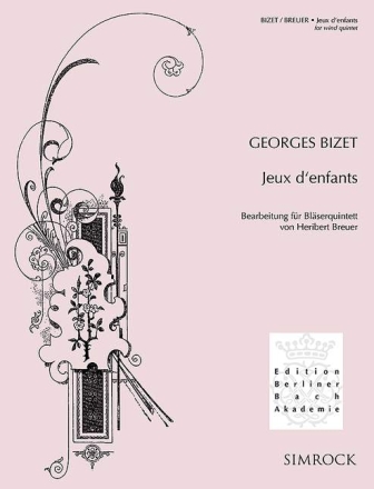 Jeux d'enfants fr Flte, Oboe, Klarinette, Horn und Fagott Partitur