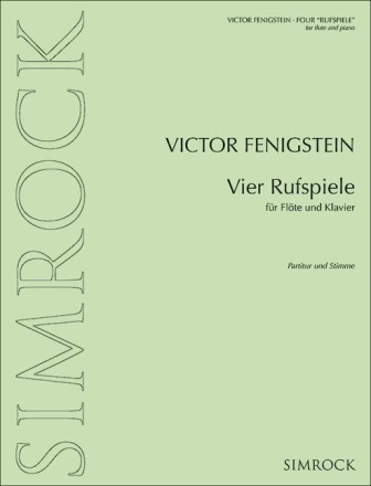 4 Rufspiele fr Flte und Klavier