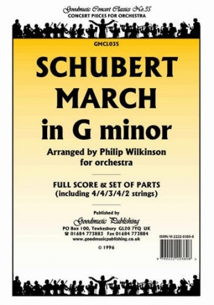 Schubert March In G Minor (Wilkinson) Pack Orchestra