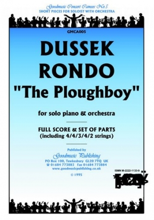 Dussek Rondo The Ploughboy (Arr) Pack Orchestra