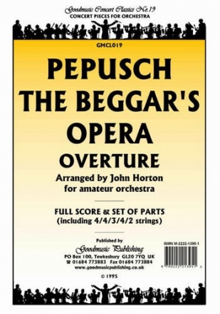 Pepusch Beggars Opera Overture Pack Orchestra