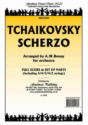 Tchaikovsky Scherzo (Benoy) Pack Orchestra