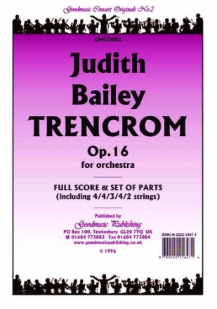 Bailey Judith Trencrom Op.16 Pack Orchestra