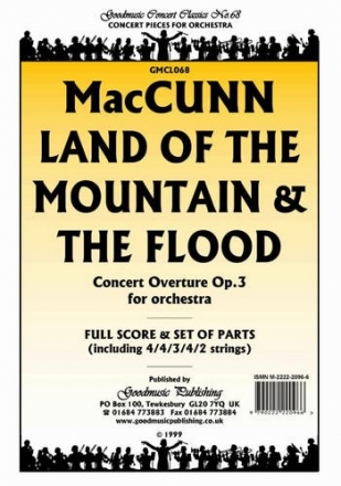 Land of the Mountain & the Flood op.3 for orchestra score and parts