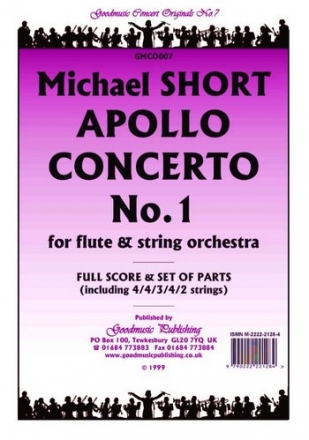 Short Michael Apollo Concerto 1 (Flute) Pack String Orchestra