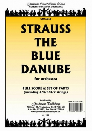 Strauss J Blue Danube Pack Orchestra