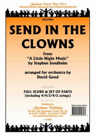 Sondheim Send In The Clowns (Arr.Good) Pack Orchestra