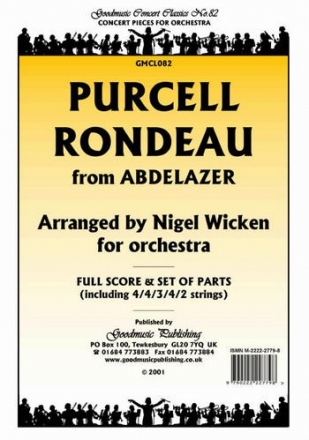 Purcell Henry Rondeau From Abdelazer(Wicken) Pack Orchestra