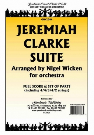 Clarke Jeremiah Clarke Suite (Wicken) Pack Orchestra