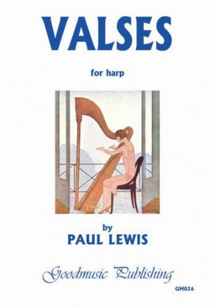 Lewis Paul Valses For Harp Harp solo