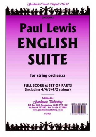 Lewis Paul English Suite For String Orch.Pack String Orchestra