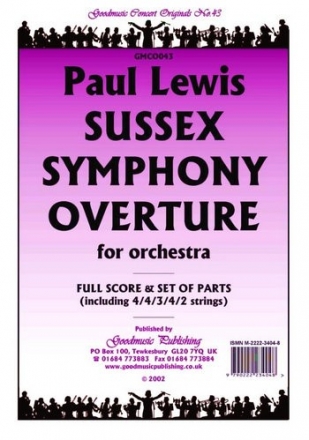 Lewis Paul Sussex Symphony Overture Pack Orchestra