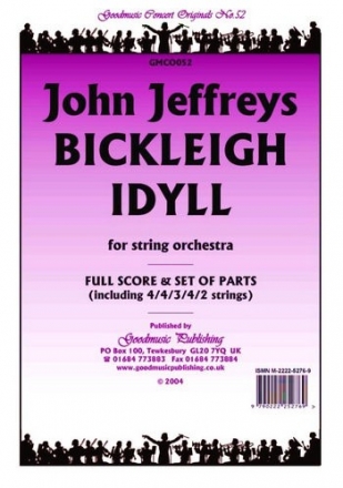 Jeffreys John Bickleigh Idyll Pack String Orchestra