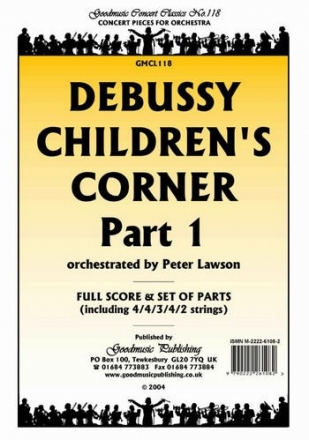 Debussy Children'S Corner (Lawson) Pt1 Pack Orchestra