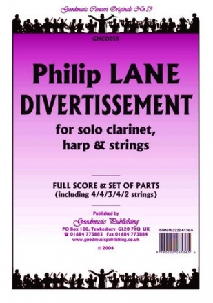 Lane Philip Divertissement Pack String Orchestra