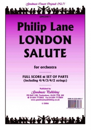 Lane Philip London Salute Pack Orchestra