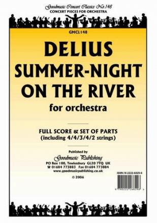 Delius Summer Night On The River Pack Orchestra