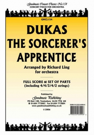 Dukas Sorcerer'S Apprentice Arr Ling Pack Orchestra