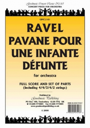 Ravel Pavane Pour Une Infante Def. Pack Orchestra