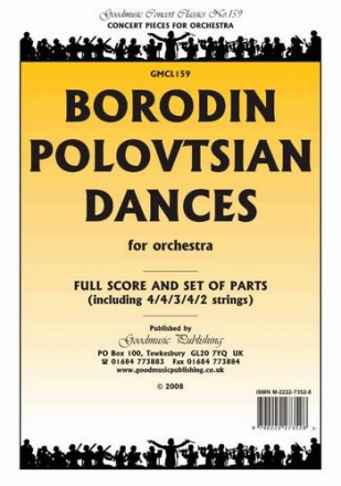 Polovtsian Dances    for orchestra score and parts (strings 4-4-3-4-2)