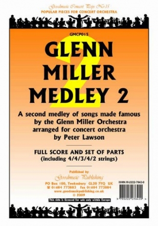 Various Glenn Miller Medley 2 (Lawson) Pack Orchestra