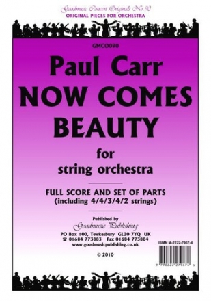 Carr Paul Now Comes Beauty Pack String Orchestra