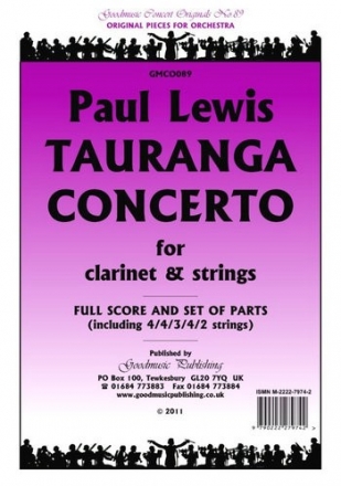 Lewis Paul Tauranga Concerto Pack String Orchestra