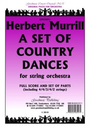 Murrill Set Of Country Dances Pack String Orchestra