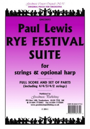 Lewis Paul Rye Festival Suite Pack String Orchestra