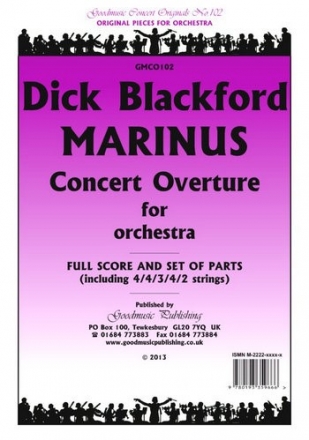 Blackford Dick Marinus Concert Overture Pack Orchestra