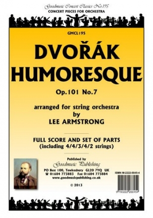 DVORAK Humoresque (Arr Armstrong) Pack String Orchestra