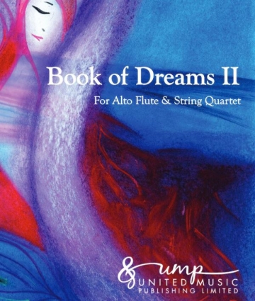 Athanasiadis B., Book of Dreams II (A4 score & parts) Alto Flute & String Quartet