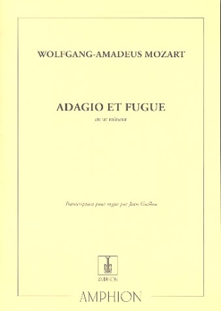 Adagio et fugue ut mineur KV546 pour orgue