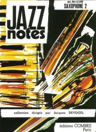 ALLERME Jean-Marc Jazz Notes Saxophone 2 Don't blues me - Geneva's cabaret saxophone et piano Partition