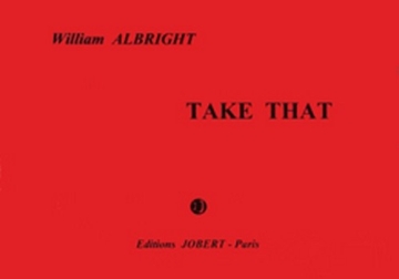 ALBRIGHT William Take that 4 percussions Partition