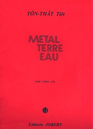 Mtal - Terre - Eau pour violon