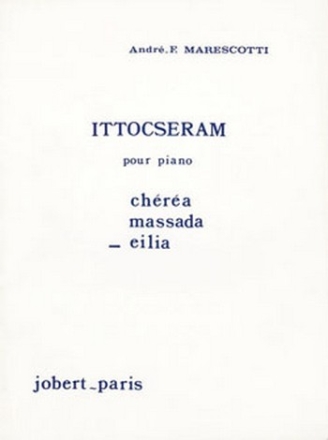 MARESCOTTI Andr-Franois Ittocseram - Eilia piano Partition