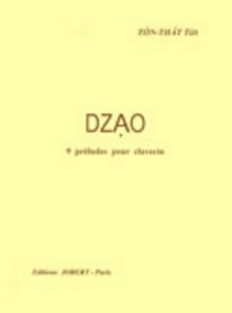 TON THAT Tit Dzao - 9 prludes clavecin Partition