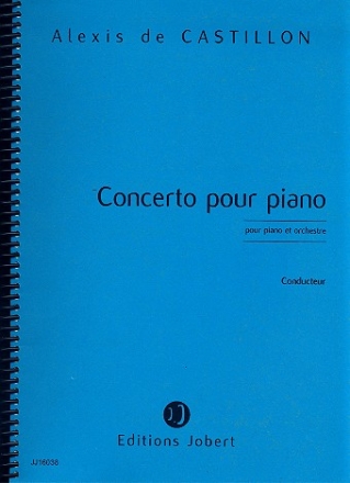 Concerto pour piano et orchestre Partition