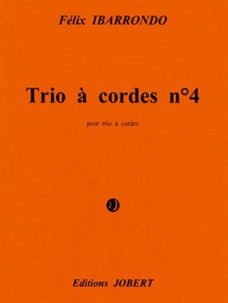 IBARRONDO Flix Trio  cordes n4 - Ametzlur trio  cordes Partition + matriel