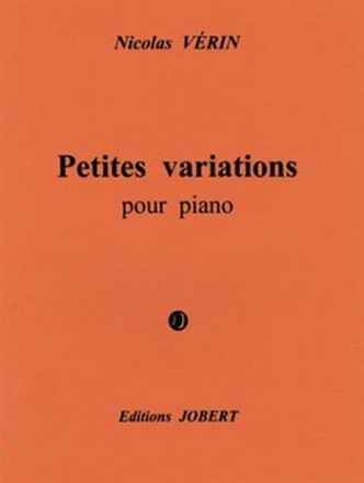 VERIN Nicolas Petites variations piano Partition