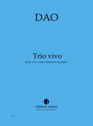 DAO Trio vivo voix, ondes Martenot et guitare Partition