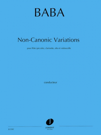 Baba, Noriko, Non-Canonic Variations Flute, Clarinet, Viola, Cello