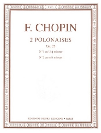 2 Polonaises op.26 pour piano