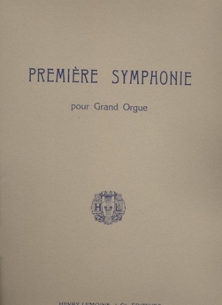 Symphonie no.1 pour orgue