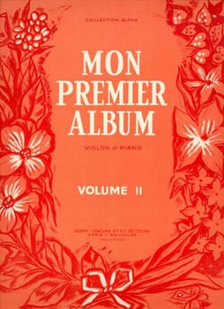 ESPEJO Csar Mon premier album Vol.2 violon et piano Partition